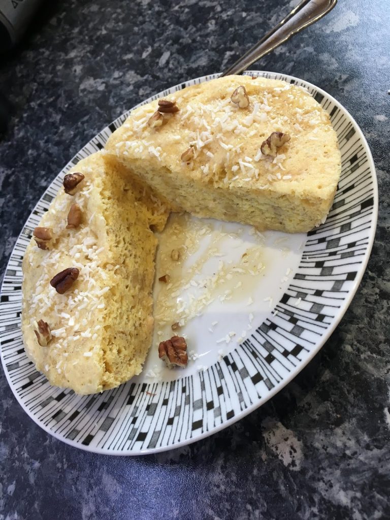 TIME 4 NUTRITION RASPBERRY & BANANA MICRO CAKE