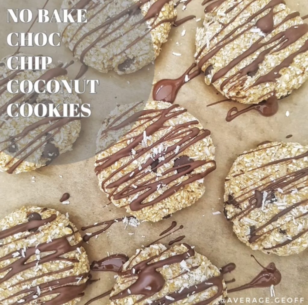 TIME 4 NO BAKE COCONUT PROTEIN COOKIES