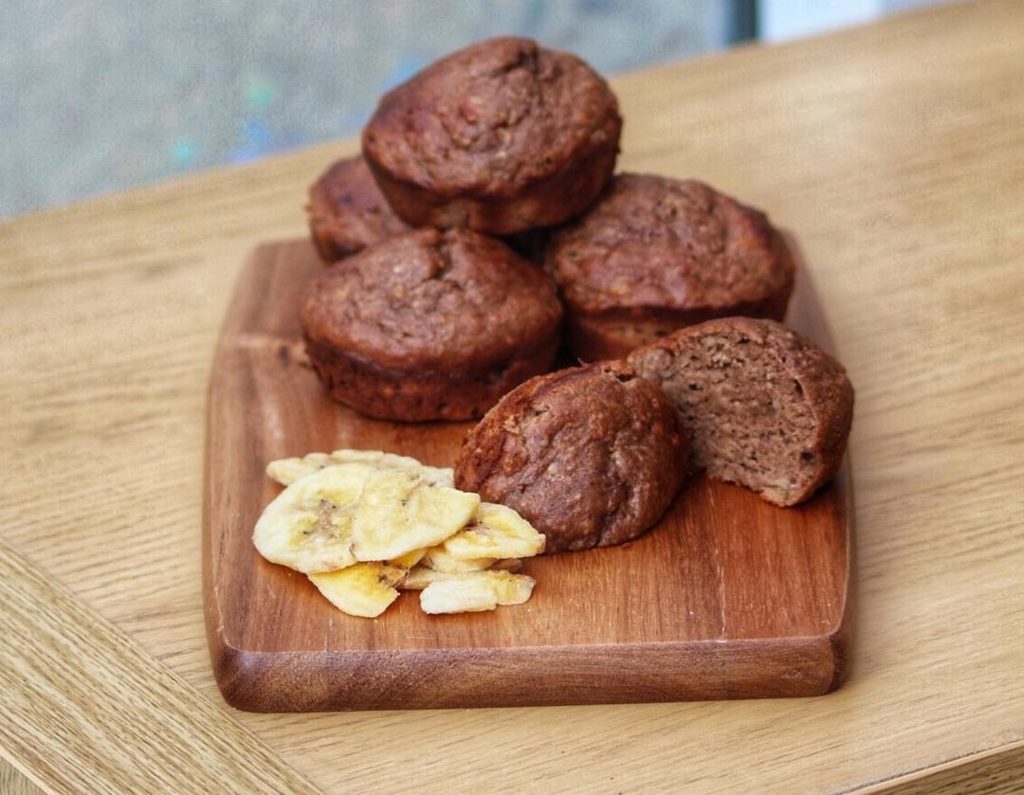 TIME 4 DOUBLE CHOCOLATE MOUSSE PROTEIN MUFFINS
